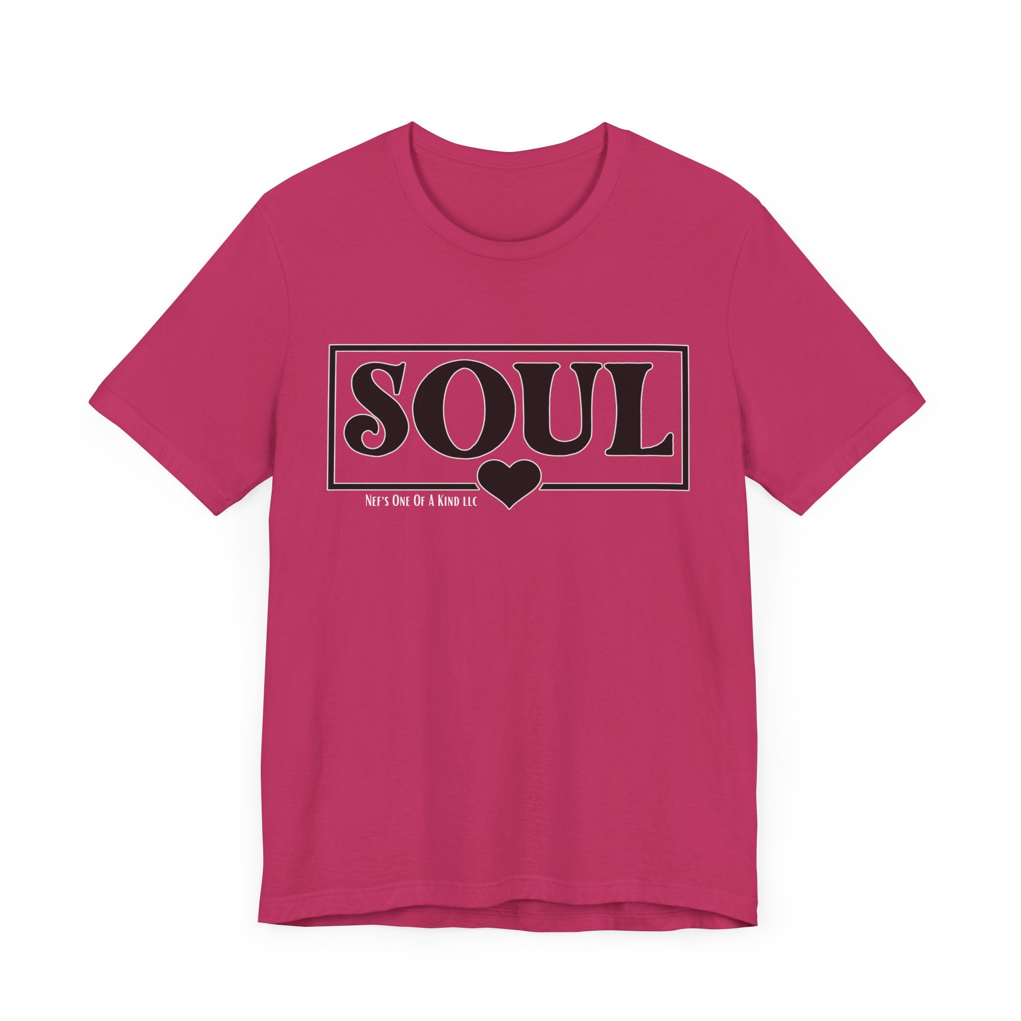 Soul with Mates Valentine Casual Soft Unisex Jersey Short Sleeve Tee